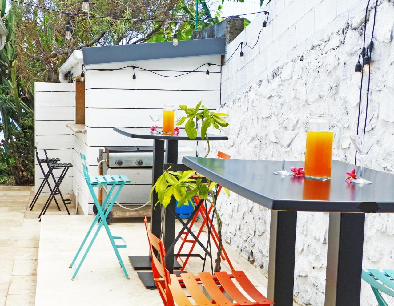 La Boheme, Residence De 5 Appartements Avec Piscine, Vue Ocean, Petite Ile Petite Île Exterior foto